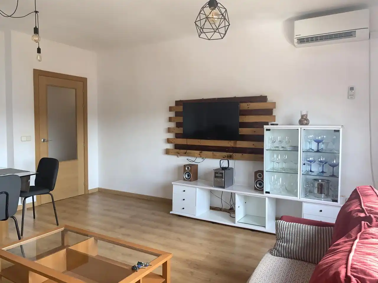 Sala de estar de Piso en venta en Quismondo con Aire acondicionado, Calefacción y Amueblado