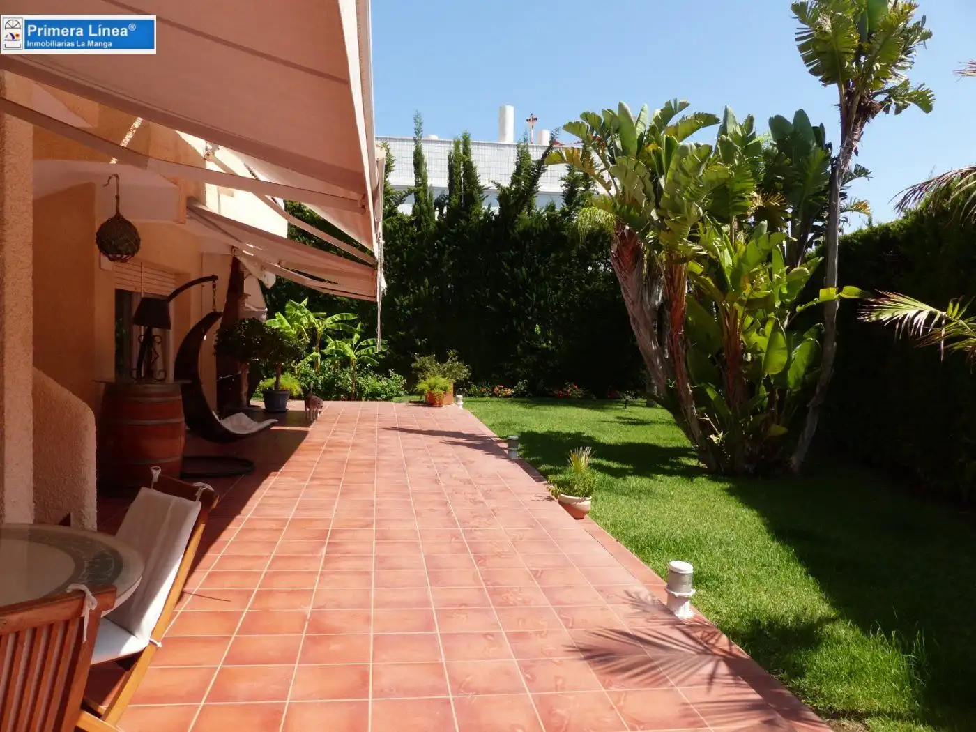 Jardín de Casa o chalet en venta en La Manga del Mar Menor con Jardín privado, Terraza y Trastero