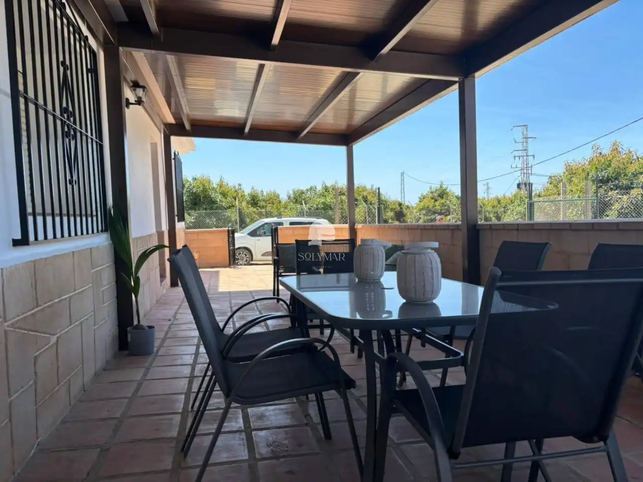Terrasse von Country house zur Miete in Vélez-Málaga mit Klimaanlage, Terrasse und Möbliert