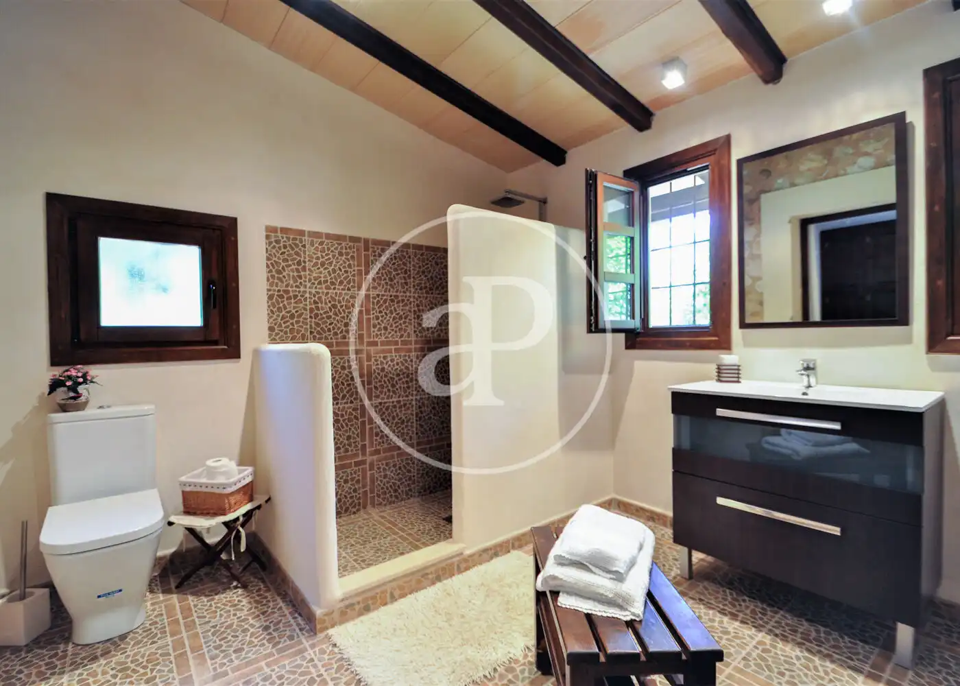 Baño de Casa o chalet en venta en Binissalem con Aire acondicionado, Calefacción y Jardín privado