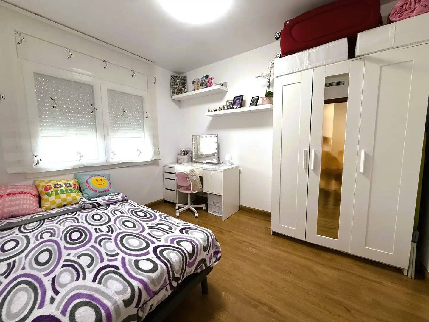 Bedroom of Duplexes for sale in Palau-solità i Plegamans  with Air Conditioner, Heating and Parquet flooring
