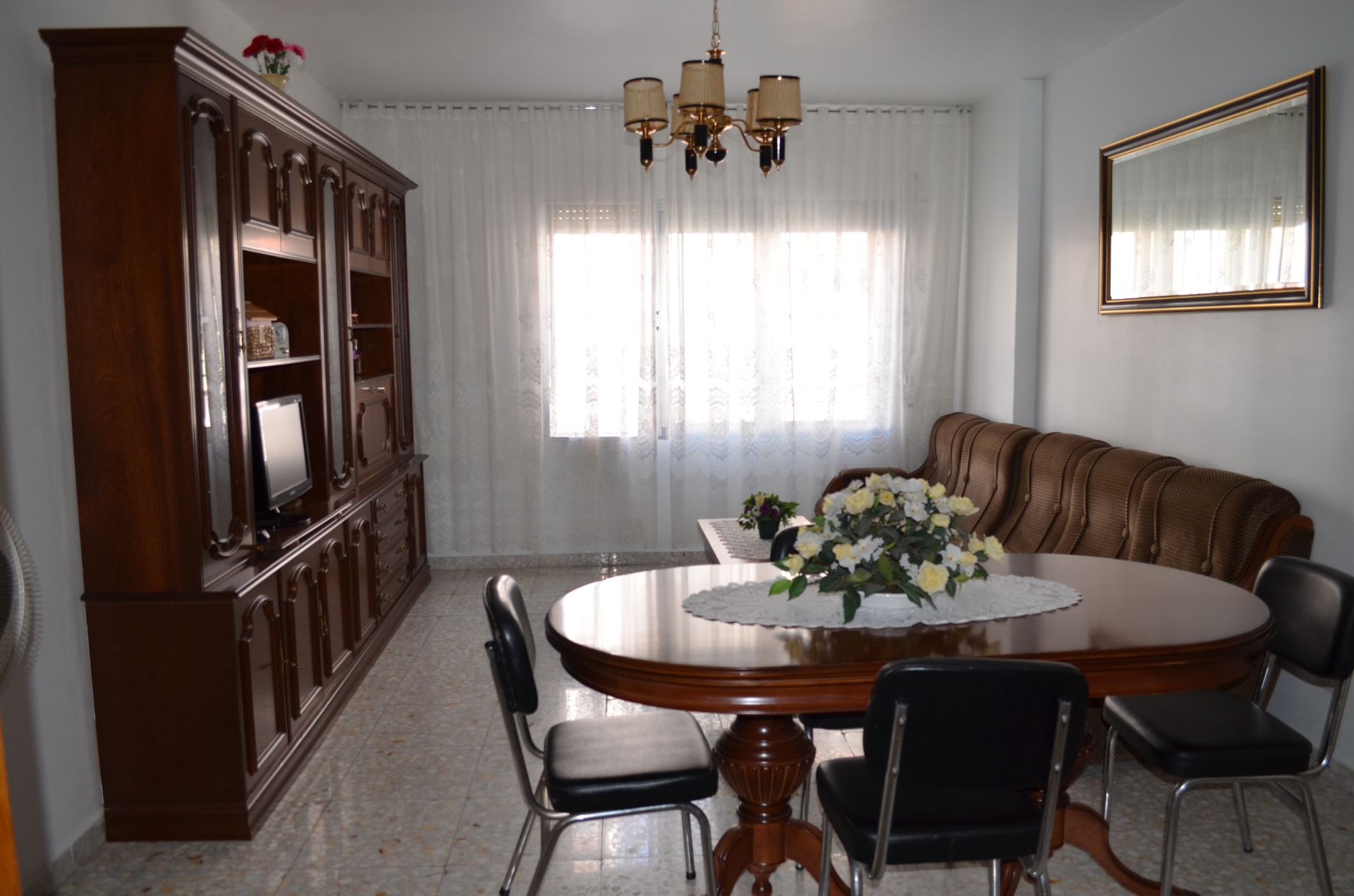 Living room of Flat for sale in El Torno   with Furnished and Balcony