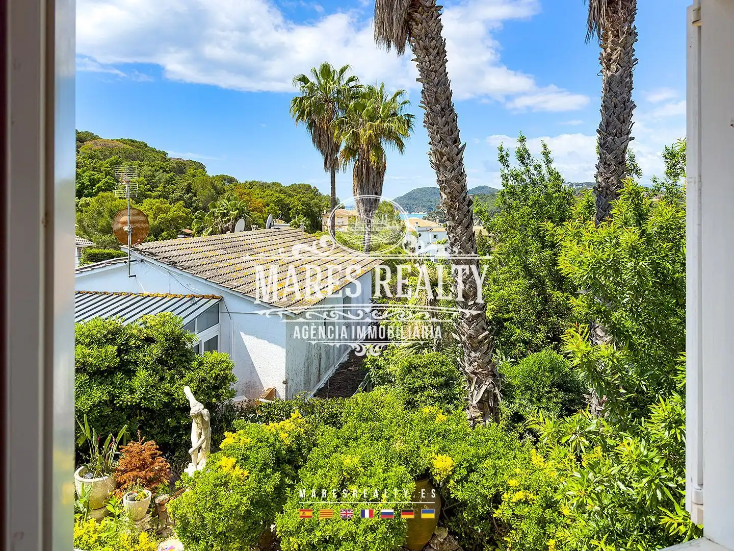 Vista exterior de Casa o xalet en venda en Lloret de Mar amb Aire condicionat, Calefacció i Jardí privat