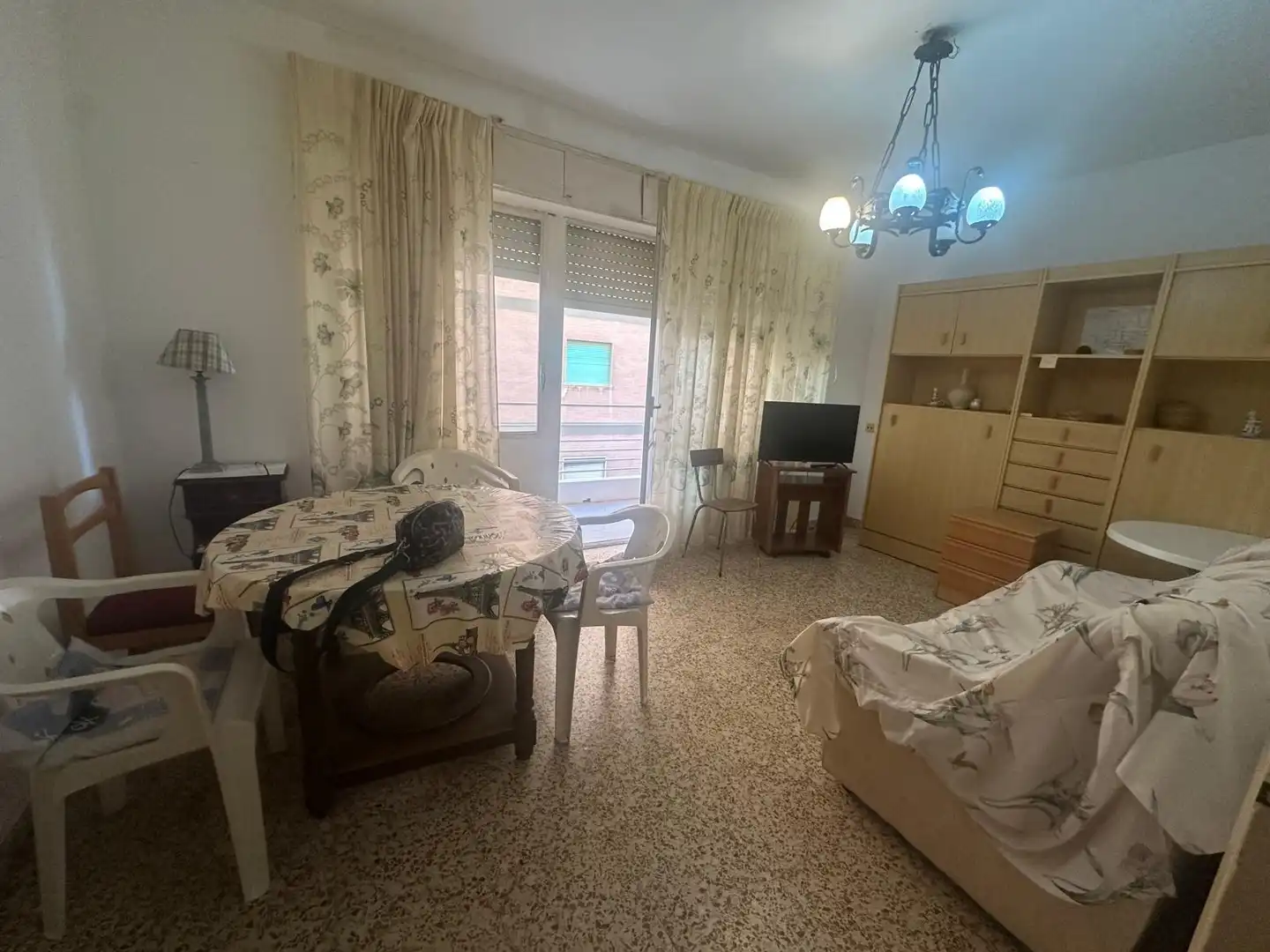 Wohnzimmer von Wohnungen zum Verkauf in Águilas mit Möbliert und Balkon