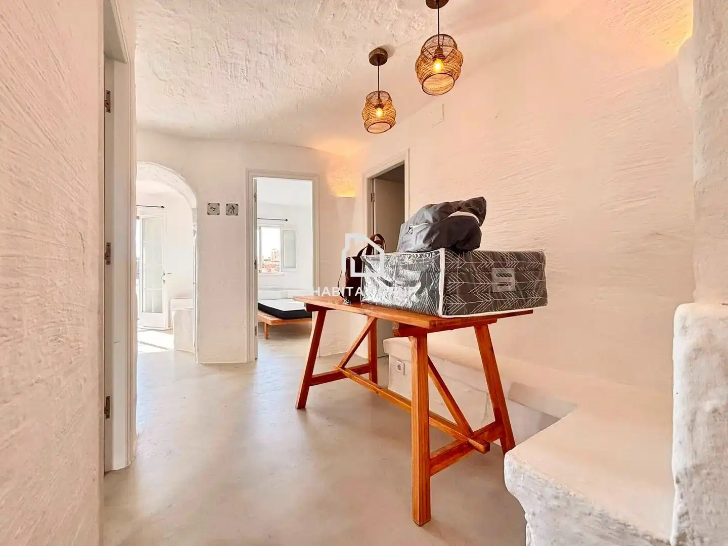 Exterior view of Flat for sale in Sant Lluís  with Heating and Private garden
