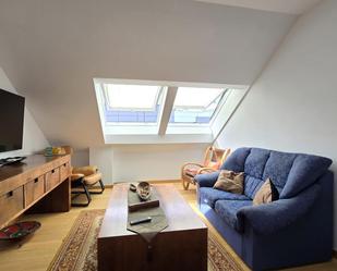 Living room of Attic to rent in A Coruña Capital 