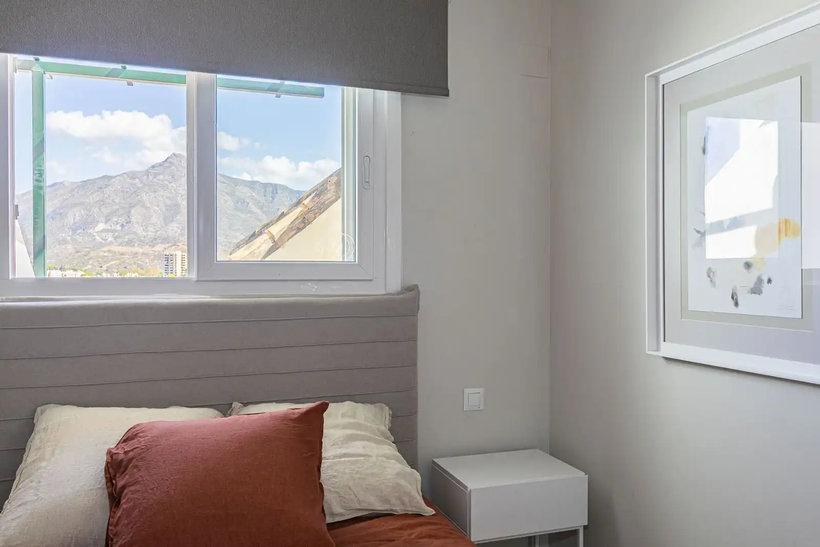 Schlafzimmer von Maisonette zum Verkauf in Marbella mit Klimaanlage, Terrasse und Möbliert