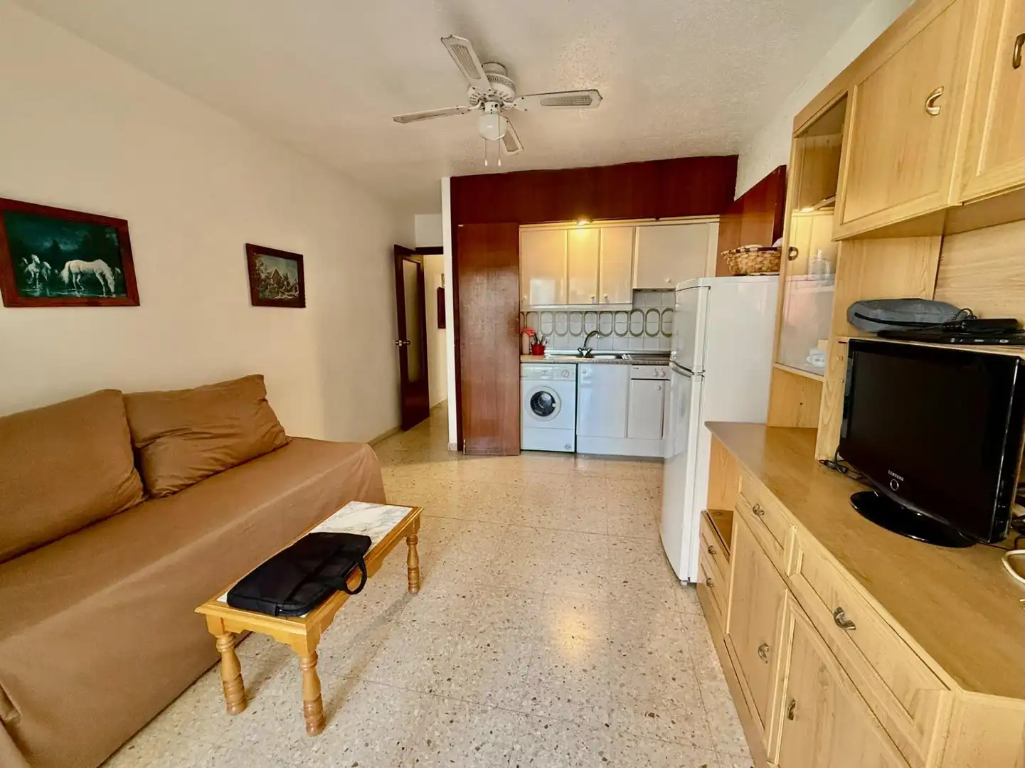 Wohnzimmer von Wohnung zum Verkauf in Benidorm mit Möbliert und Gemeinschaftspool