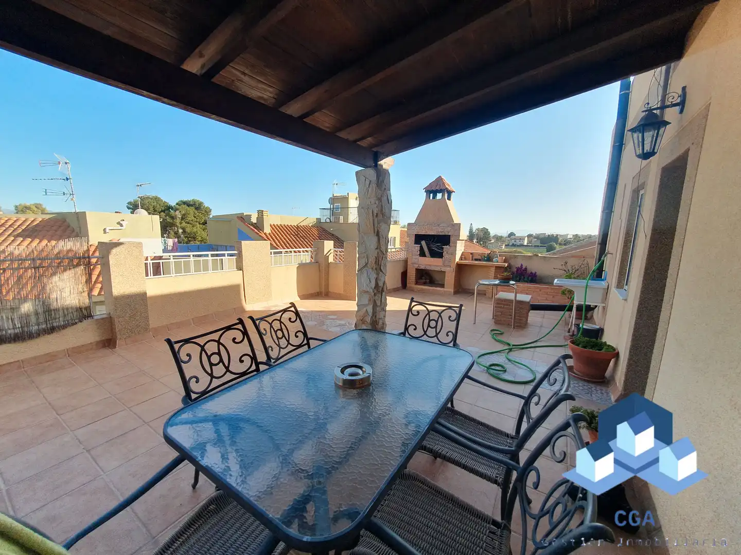 Terrassa de Casa adosada en venda en Lorca amb Aire condicionat, Calefacció i Terrassa