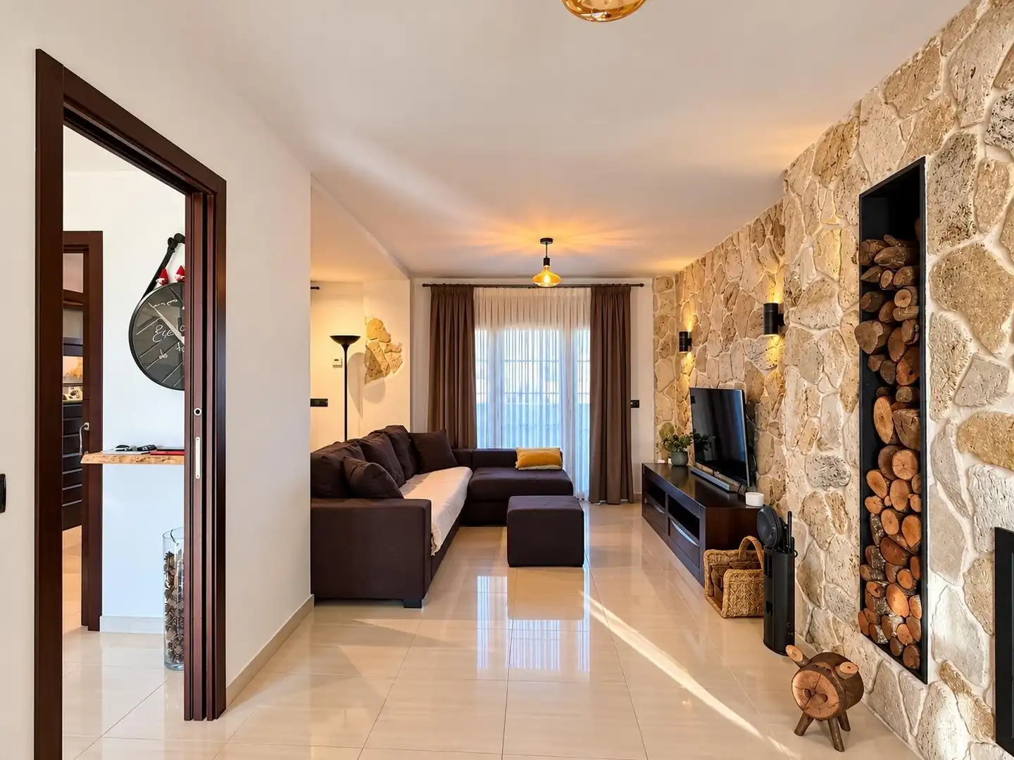Living room of Houses for sale in Chiloeches, Guadalajara