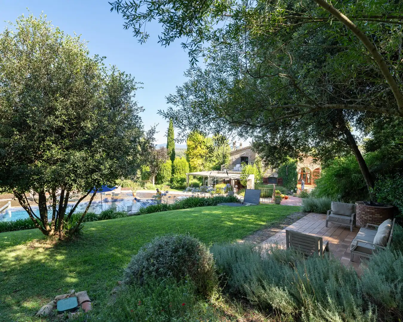 Jardín de Finca rústica en venta en Esponellà con Calefacción, Jardín privado y Terraza