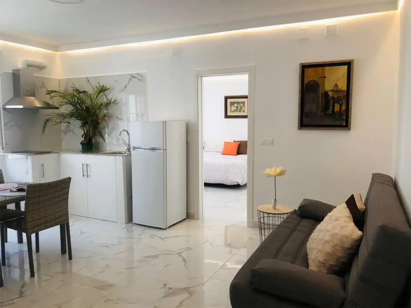 Living room of Apartments for rent in Úbeda  with Air Conditioner and Furnished