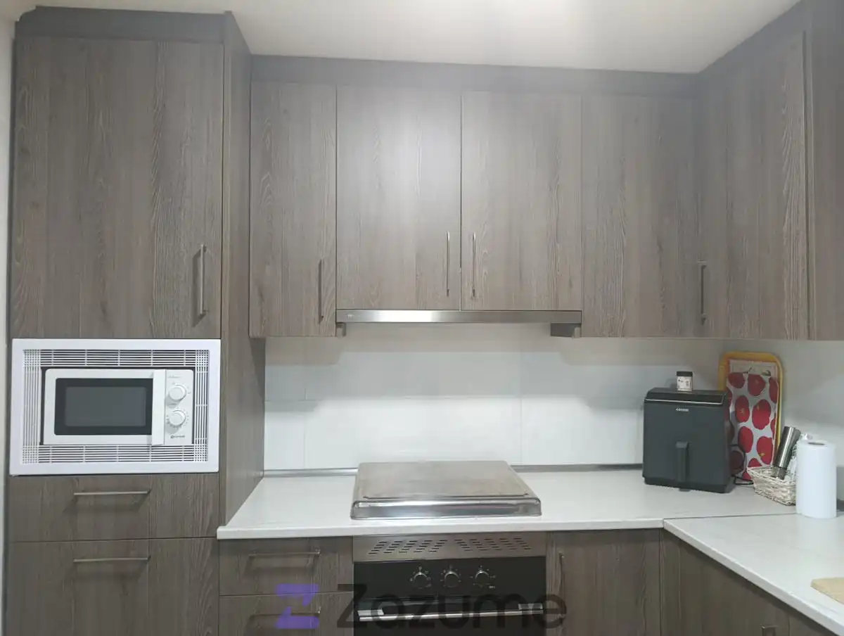 Cocina de Piso de alquiler en Villarrobledo con Calefacción, Amueblado y Horno