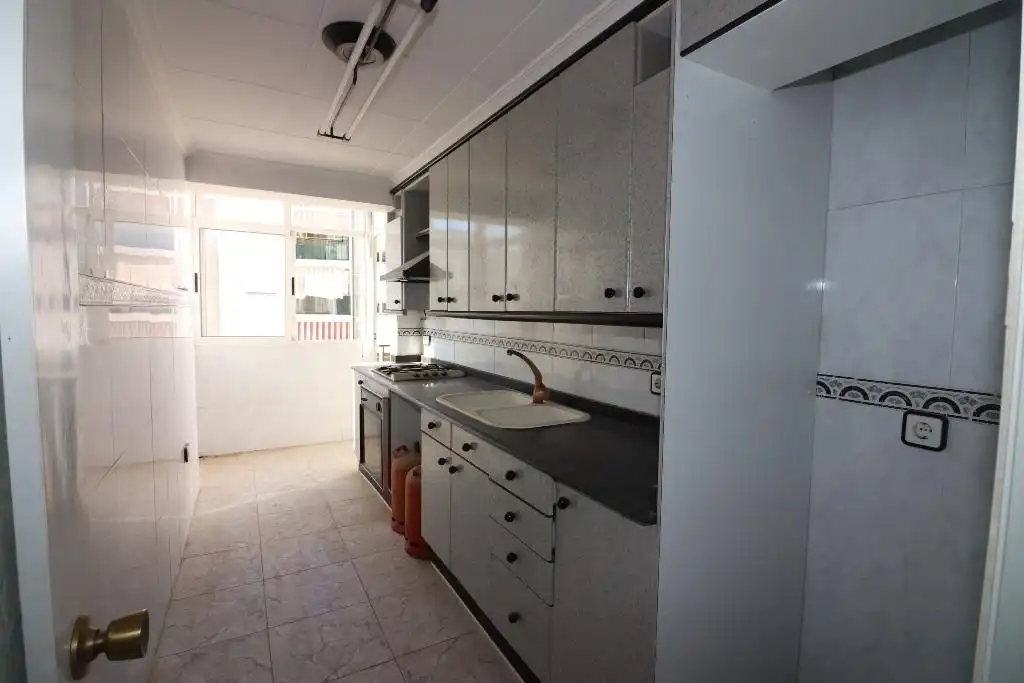 Kitchen of Flat for sale in Buñol  with Air Conditioner, Terrace and Furnished