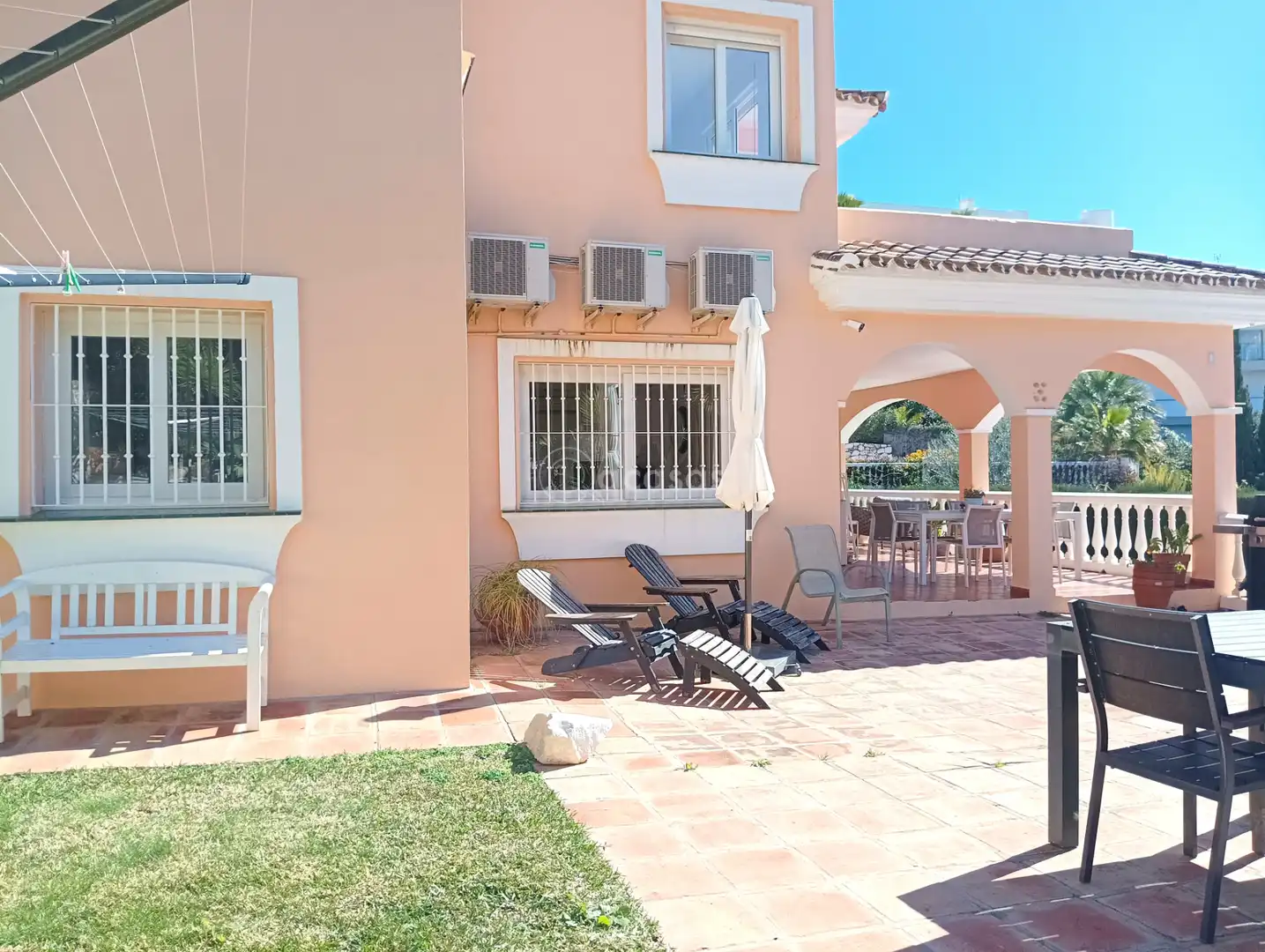 Jardí de Casa o xalet en venda en Benalmádena amb Aire condicionat, Calefacció i Jardí privat