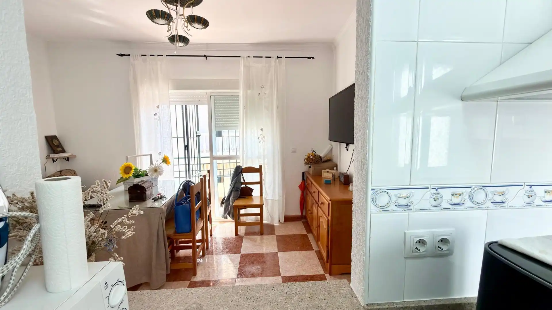 Sala de estar de Piso en venta en Punta Umbría con Aire acondicionado, Calefacción y Balcón