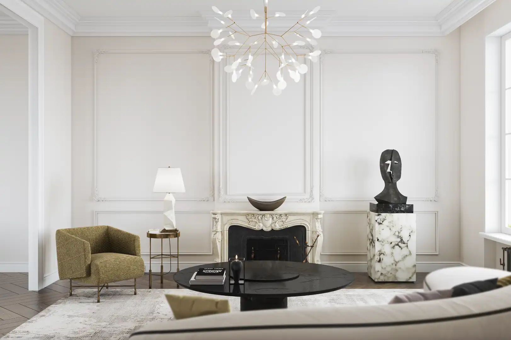 Sala d'estar de Casa o xalet en venda en Madrid amb Aire condicionat, Calefacció i Jardí privat