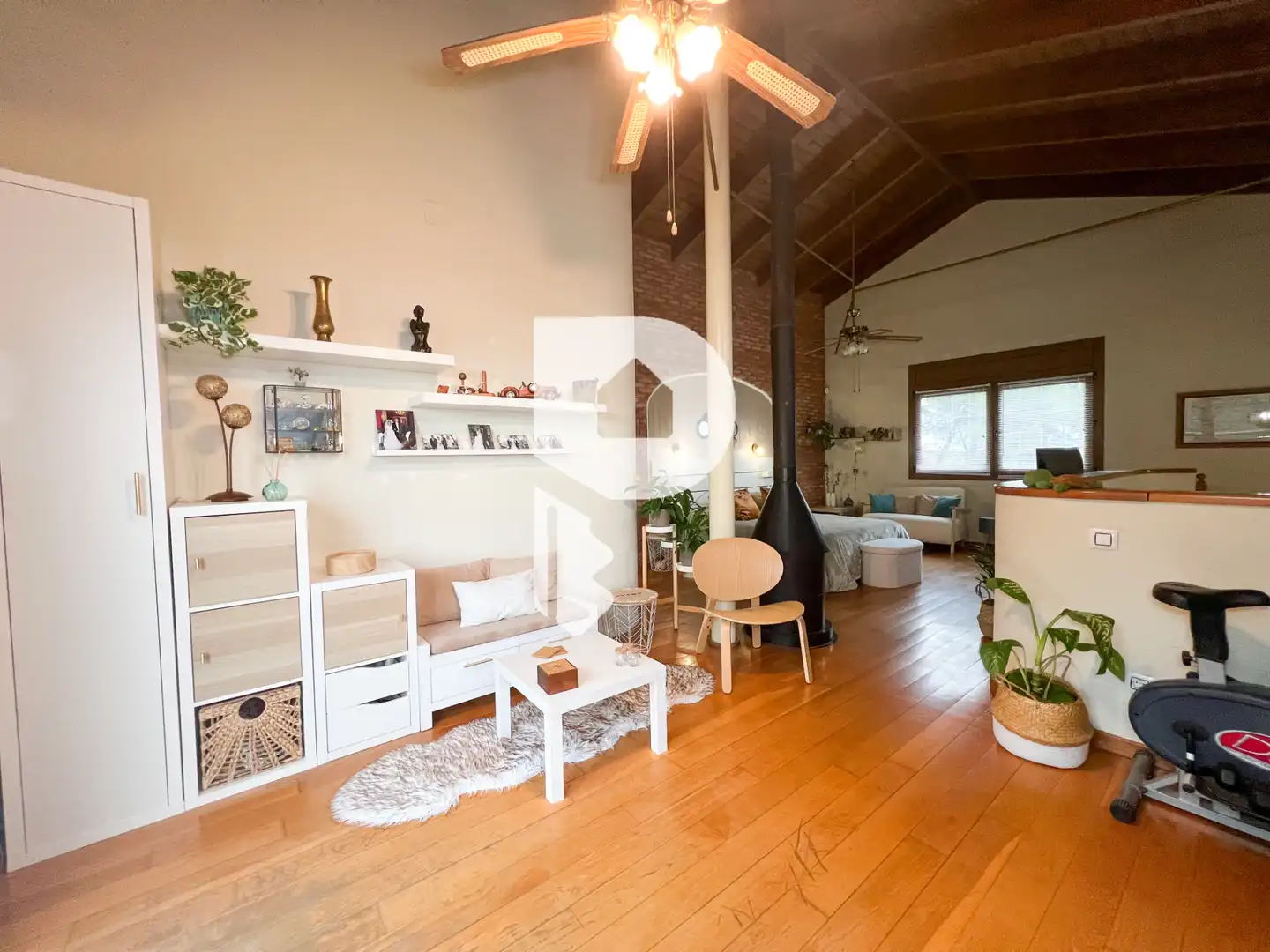 Sala de estar de Casa o chalet en venta en Vallirana con Aire acondicionado, Calefacción y Terraza