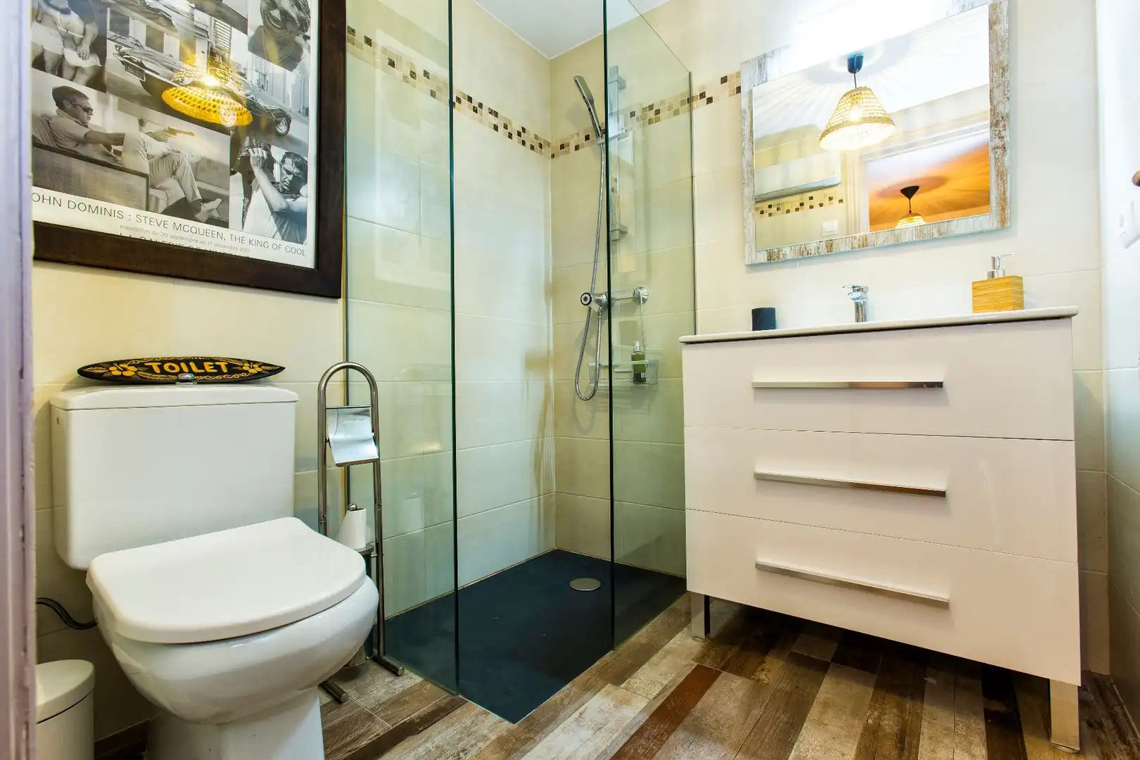 Baño de Casa o chalet en venta en Dénia con Aire acondicionado, Calefacción y Jardín privado