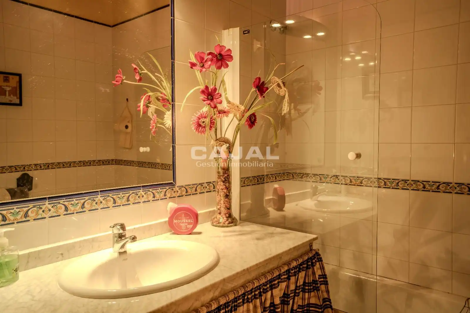 Baño de Casa adosada en venta en Riaza con Calefacción y Jardín privado