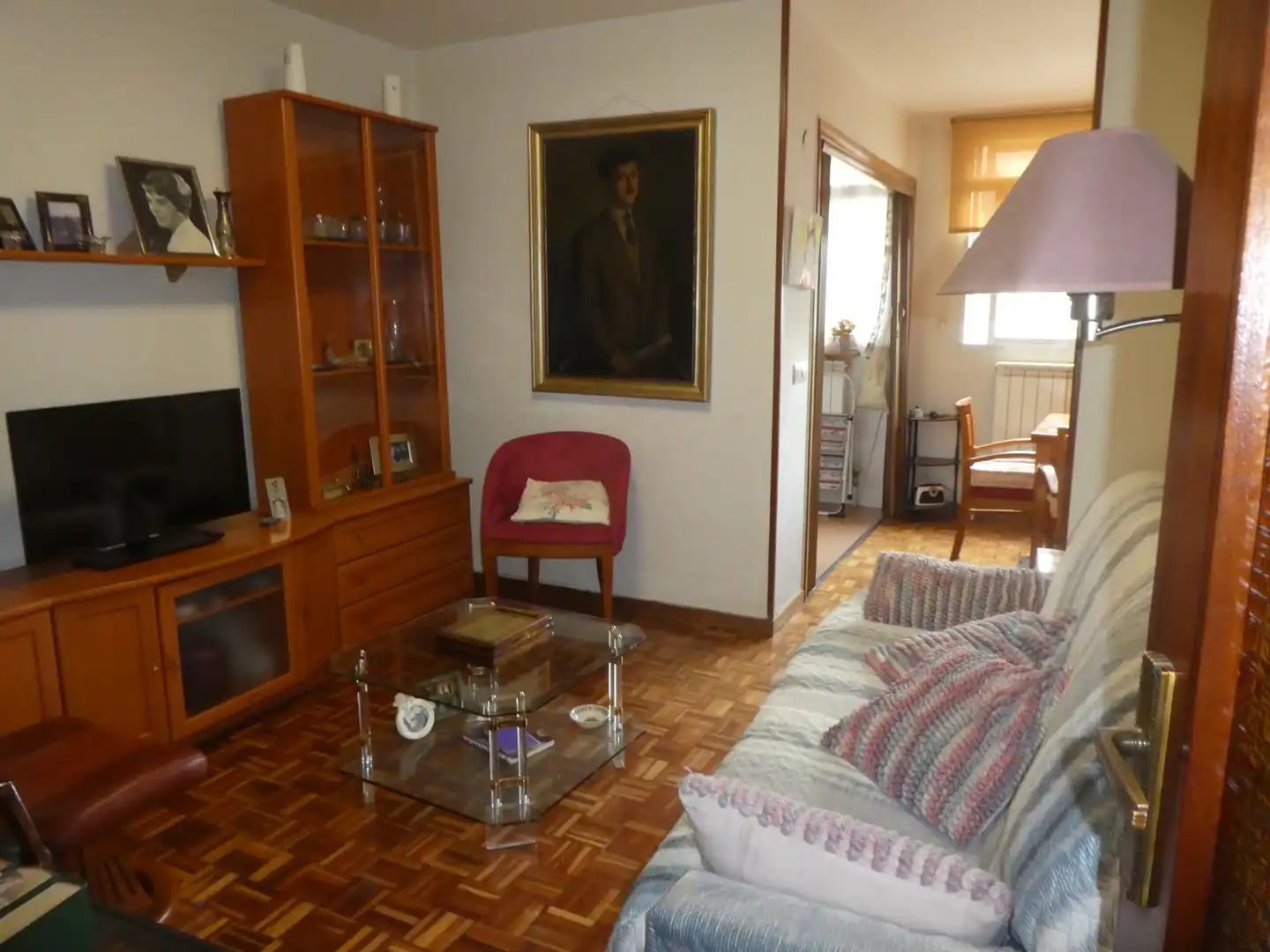 Sala de estar de Piso en venta en Burgos con Calefacción y Amueblado