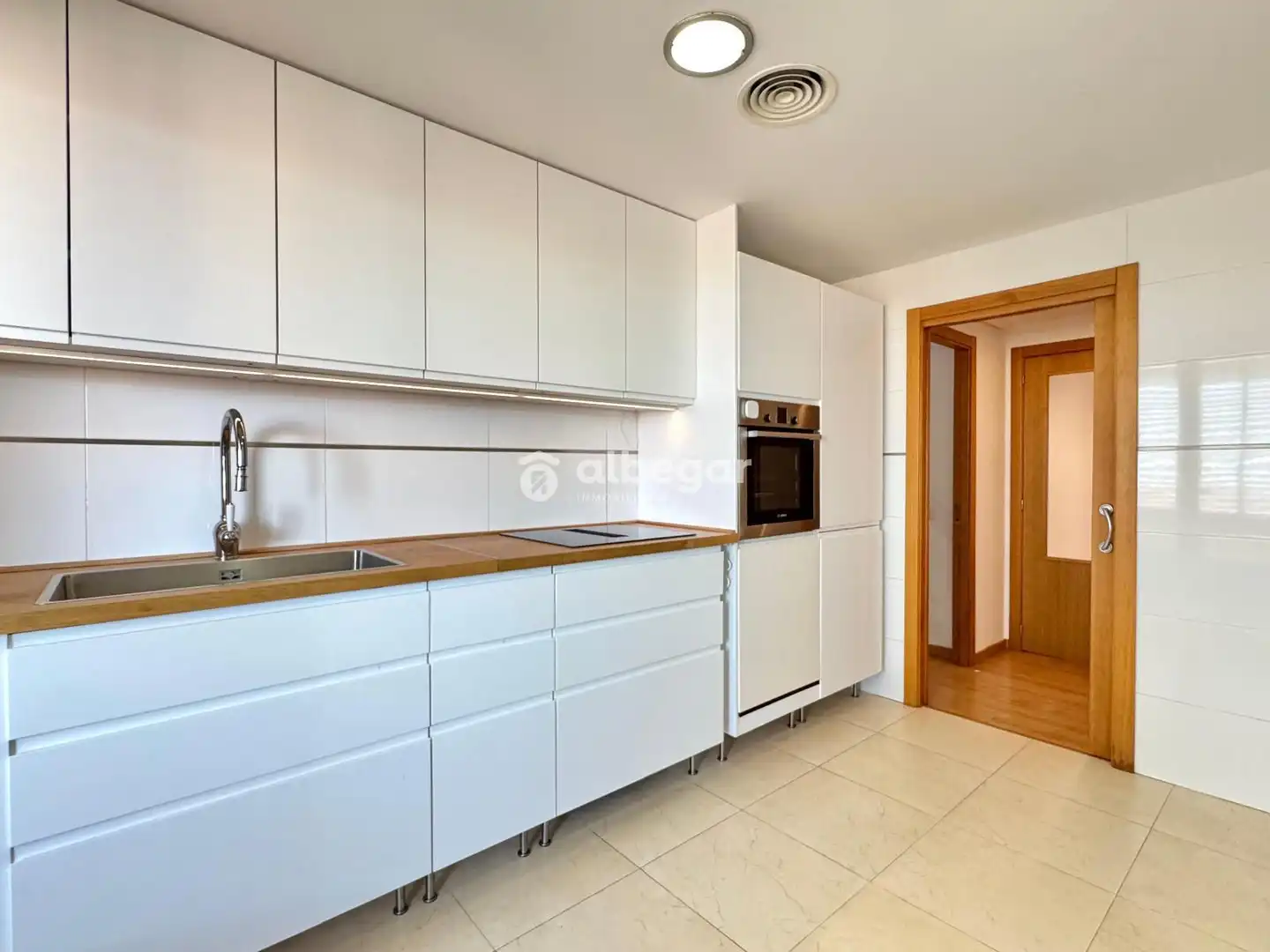 Kitchen of Duplexes for sale in Alboraya  with Air Conditioner, Heating and Parquet flooring