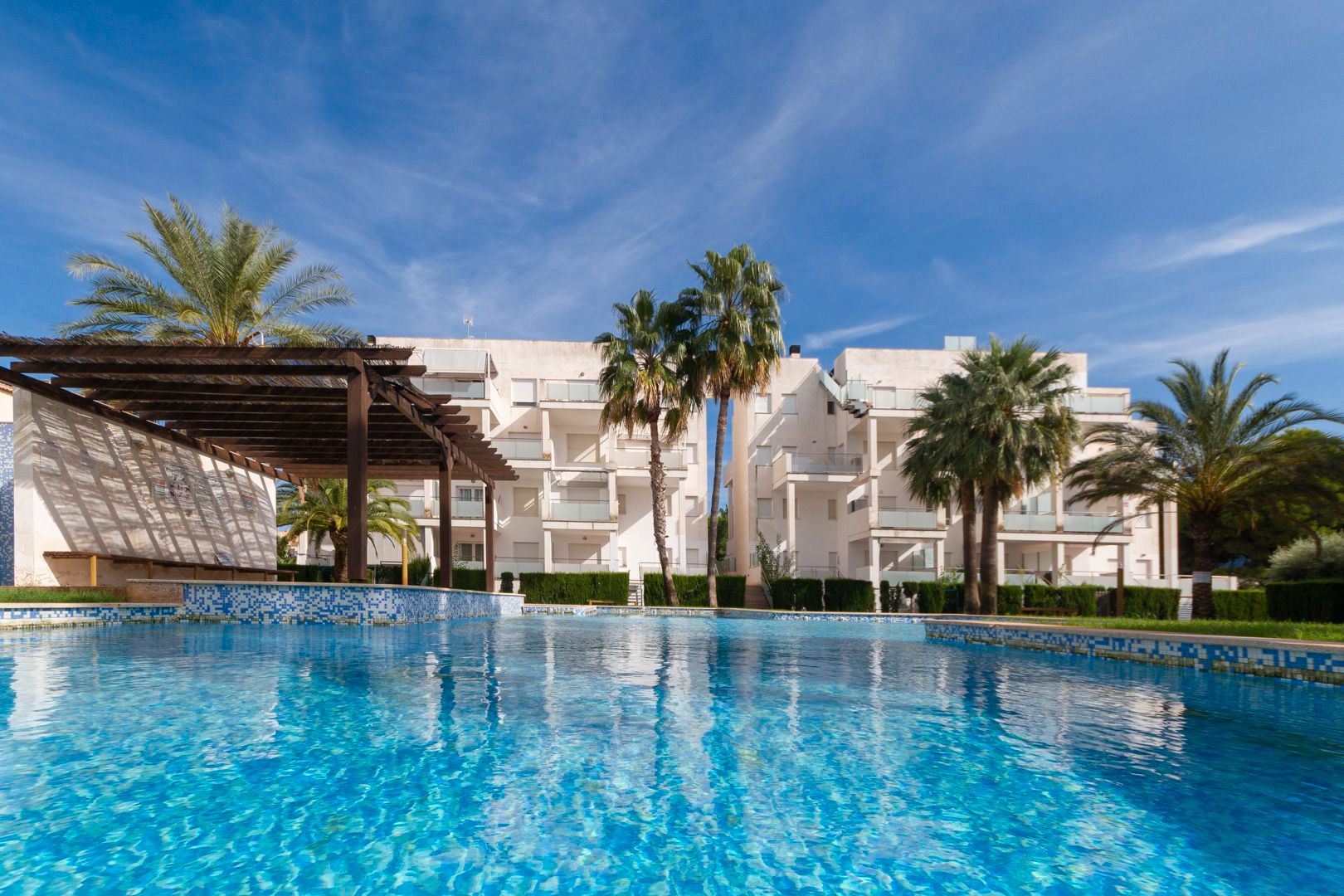 Swimming pool of Apartment for sale in Dénia  with Air Conditioner, Terrace and Furnished