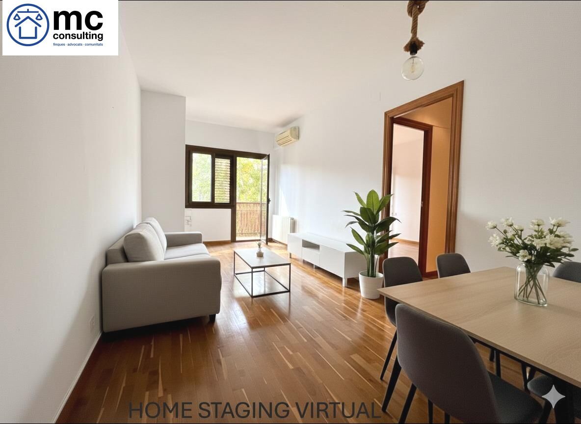 Living room of Flat for sale in  Barcelona Capital  with Air Conditioner