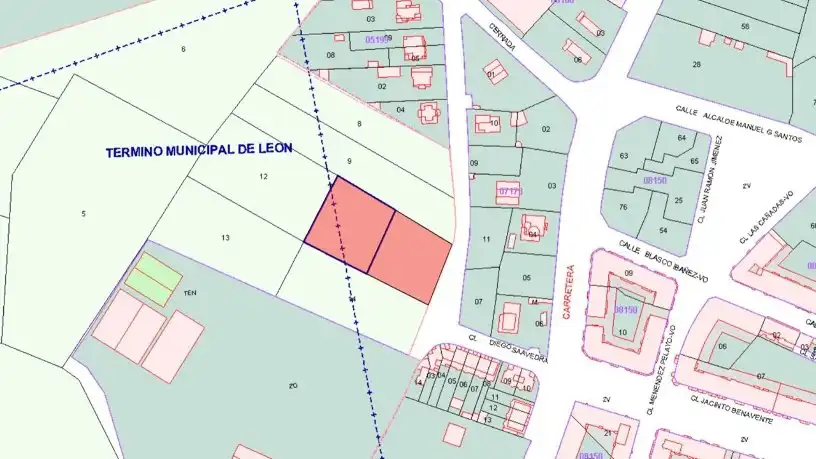 Residencial en venta en NC08-02. Polígono 4 Parcela, San Mamés - La Palomera