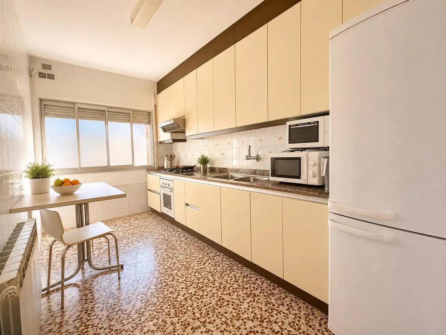 Kitchen of Attic for sale in Terrassa  with Heating, Terrace and Oven