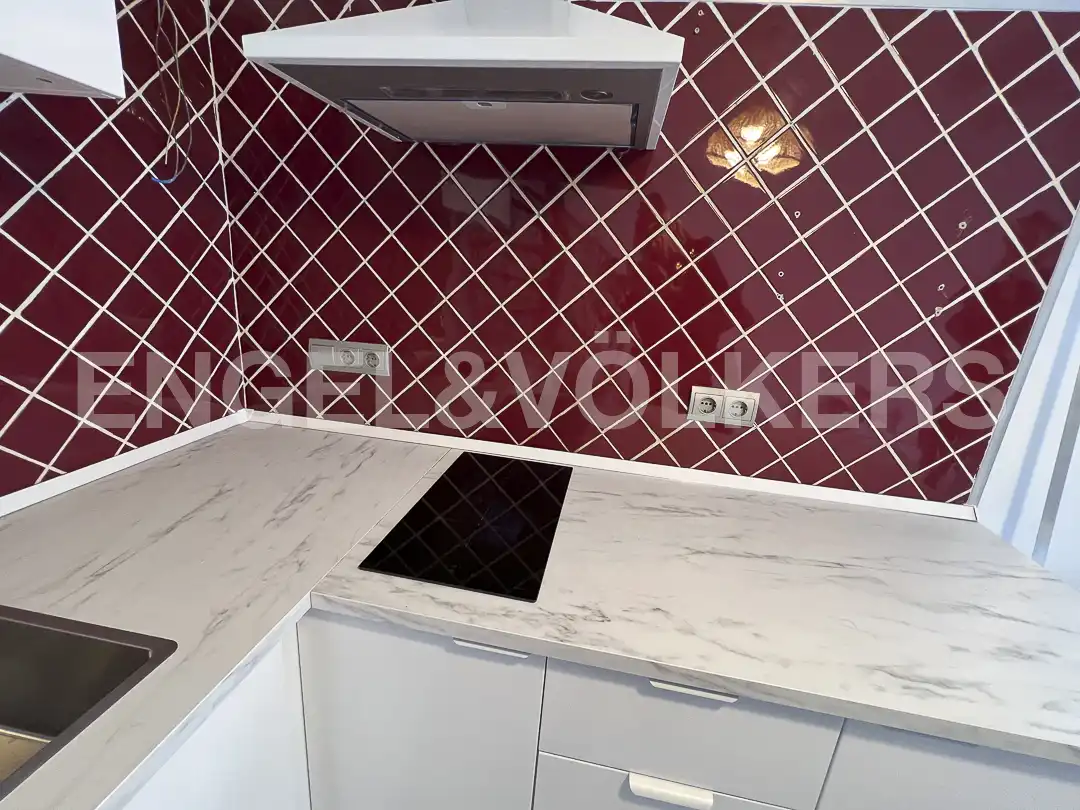 Cocina de Piso de alquiler en Sitges con Aire acondicionado y Calefacción