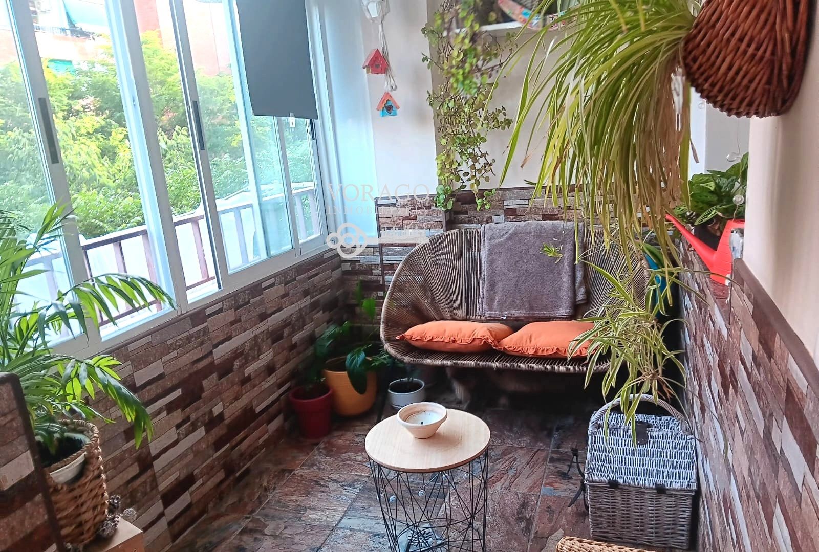 Terrasse von Wohnung zum verkauf in Meco mit Heizung