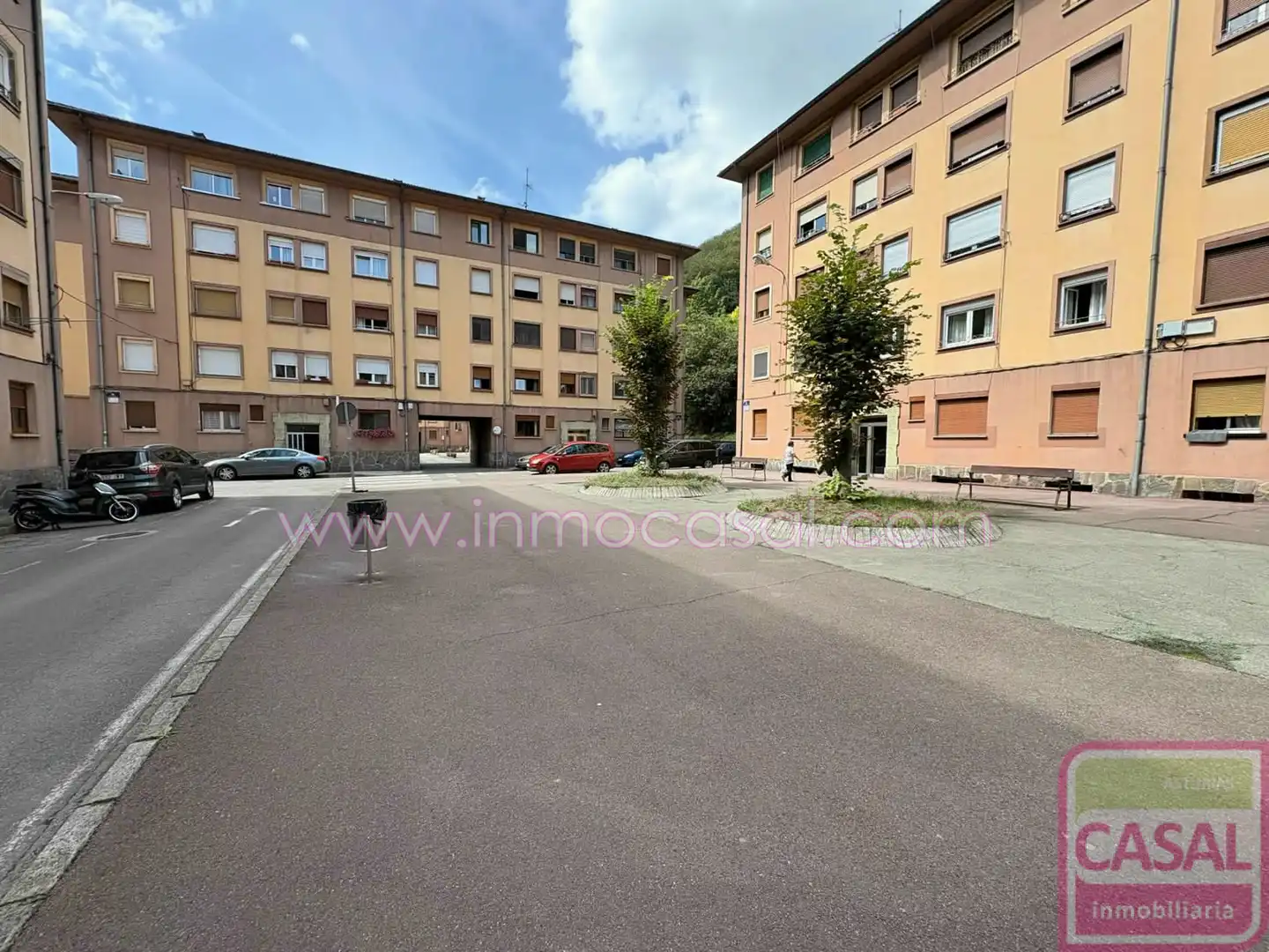 Vista exterior de Piso en venta en Mieres (Asturias) con Calefacción y Amueblado