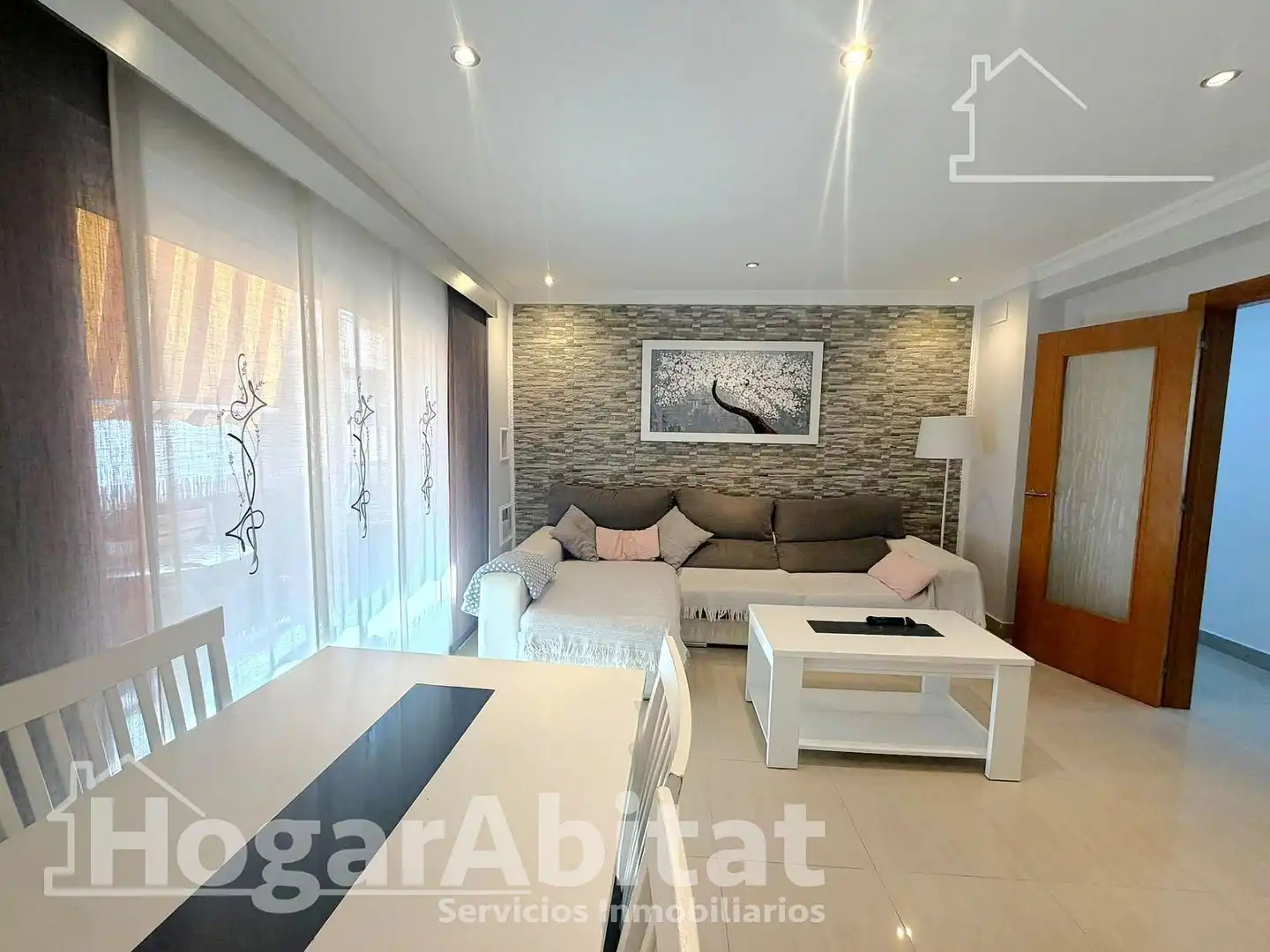 Sala d'estar de Pis en venda en Santa Rita
