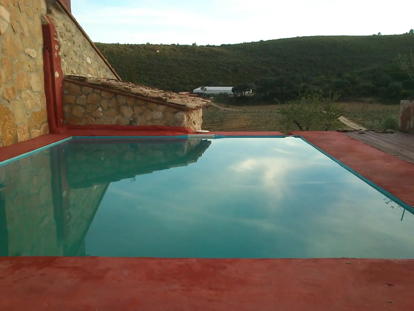 Piscina de Finca rústica en venta en Enguera con Calefacción, Jardín privado y Terraza