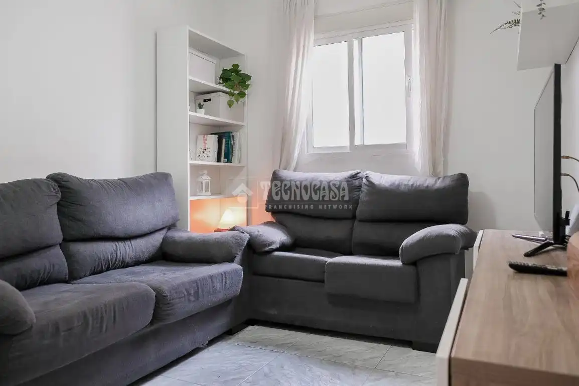 Sala de estar de Piso en venta en Madrid