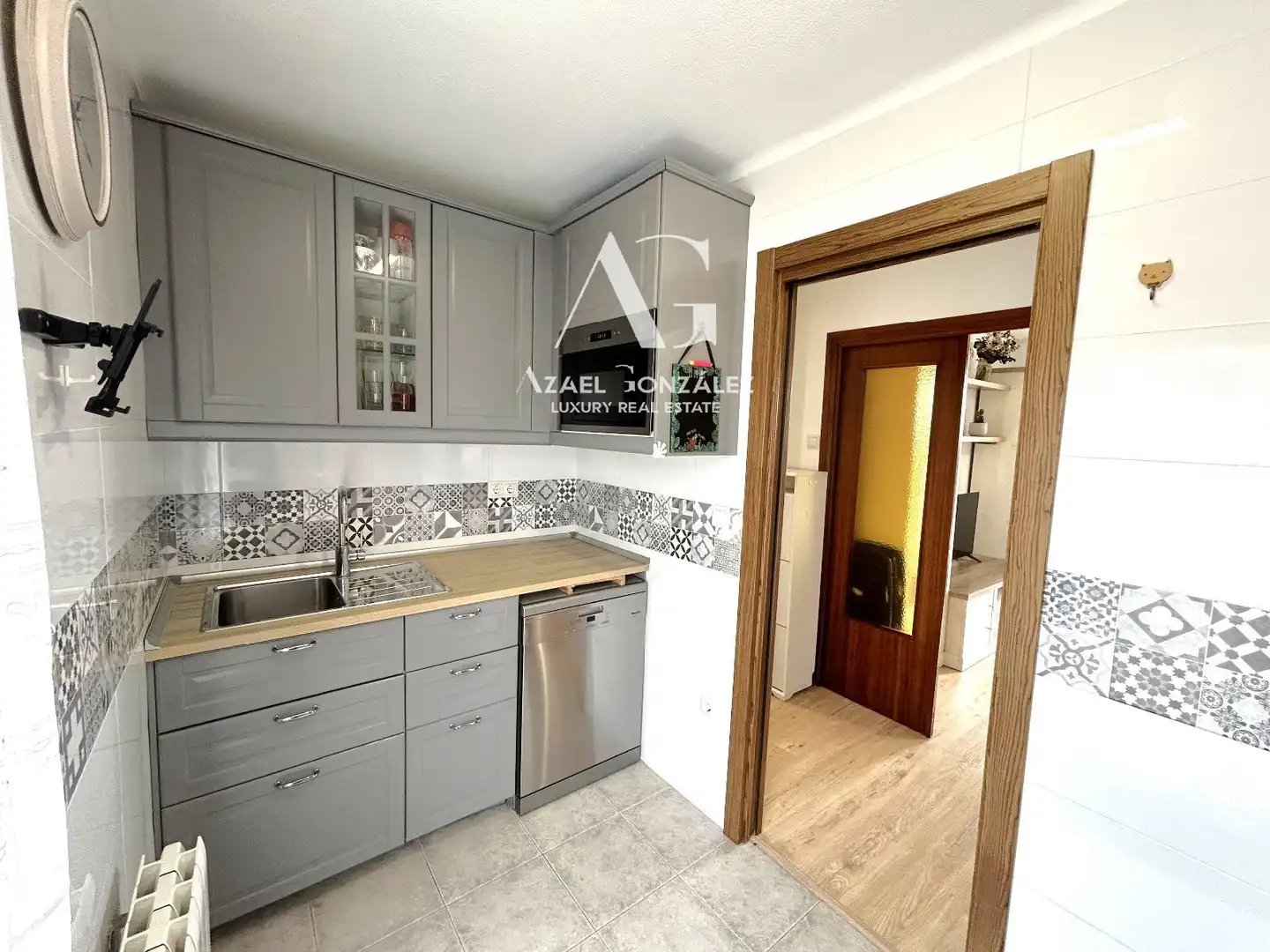 Kitchen of Flat for sale in Arnuero  with Heating, Terrace and Furnished