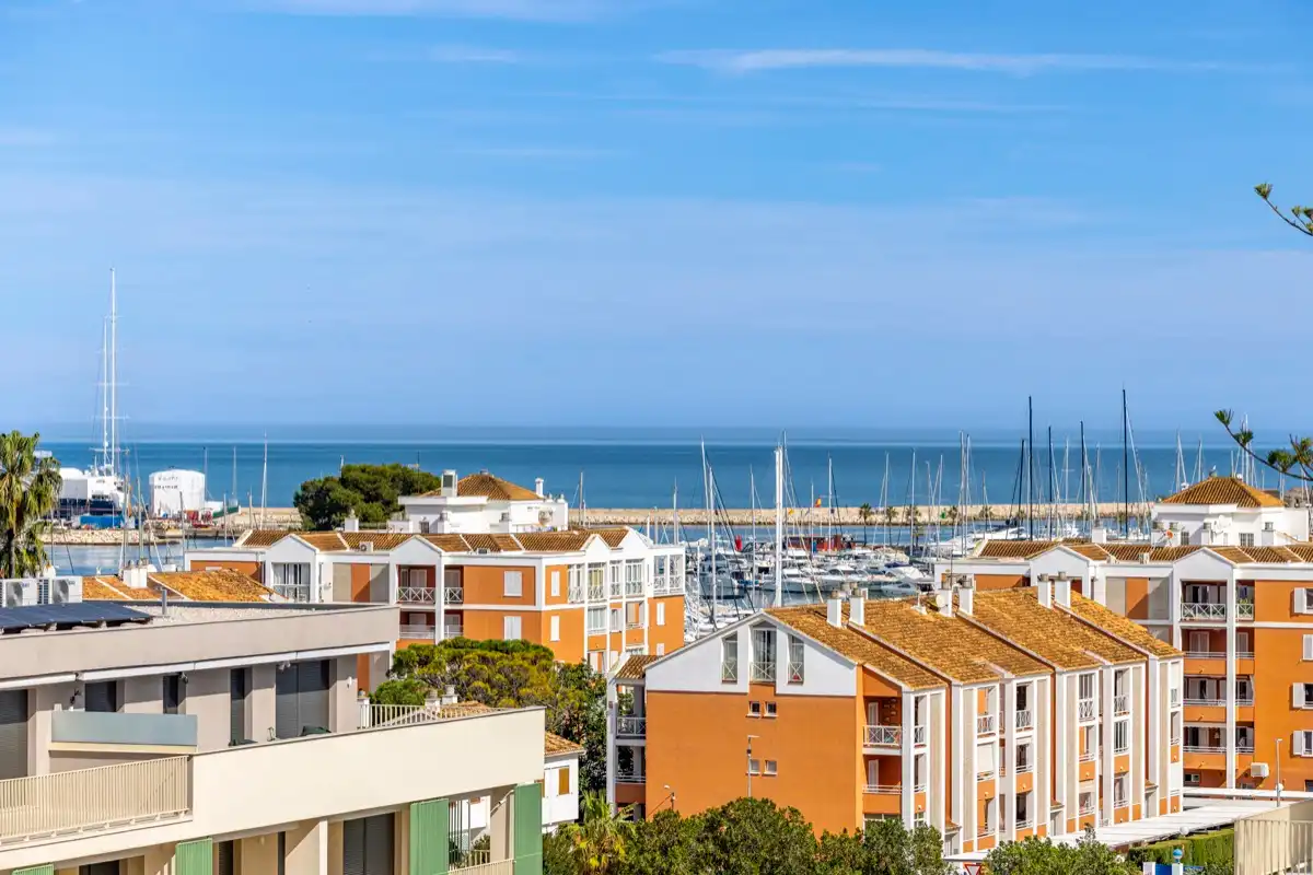 Außenansicht von Dachboden zum Verkauf in Dénia mit Klimaanlage, Heizung und Terrasse