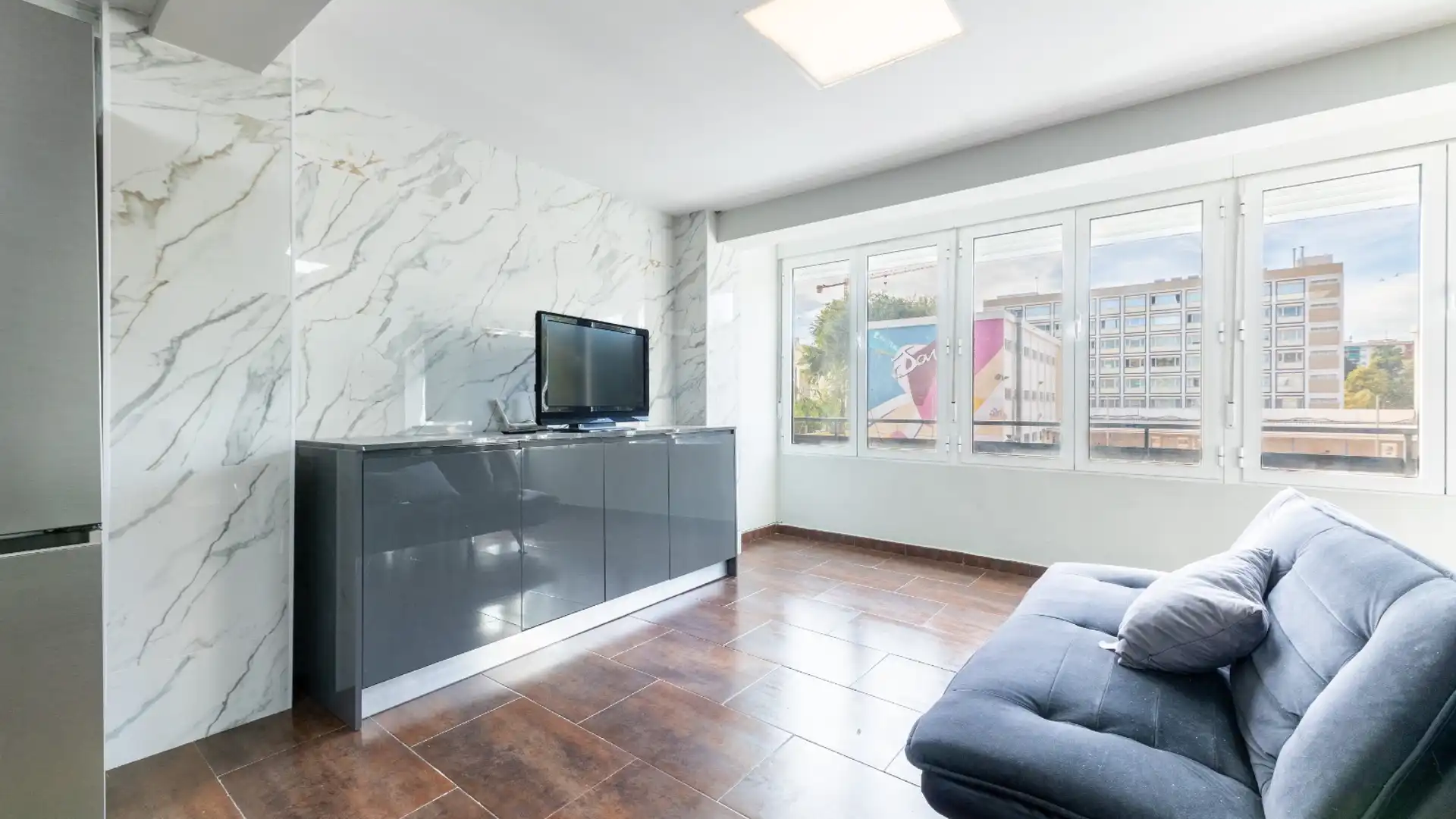 Living room of Flat for sale in  Valencia Capital  with Terrace