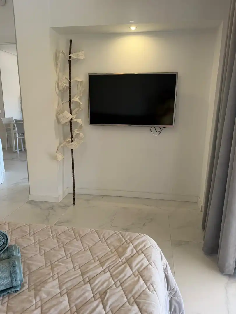 Sala de estar de Apartamento de alquiler en Marbella con Aire acondicionado, Terraza y Piscina