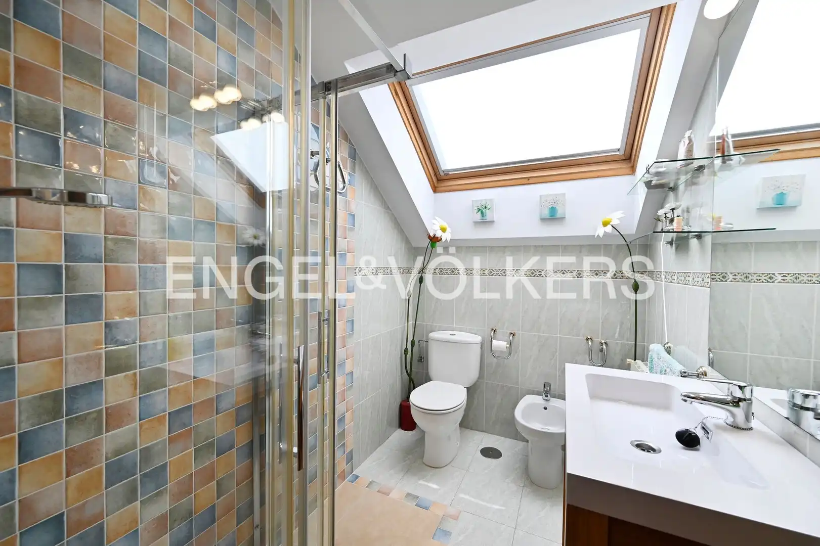 Baño de Casa o chalet en venta en Santa Cruz de Bezana con Aire acondicionado, Calefacción y Jardín privado