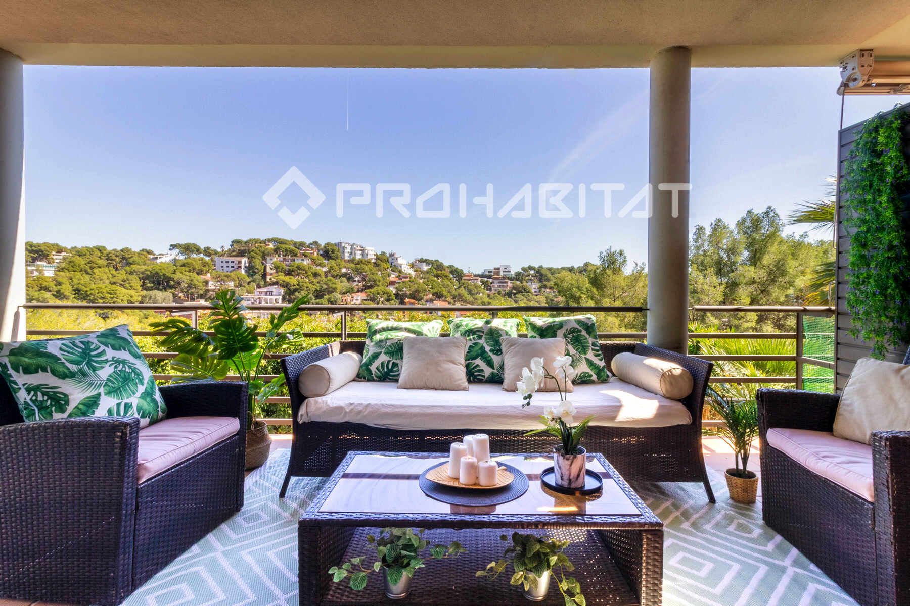 Terrace of Single-family semi-detached to rent in Castelldefels  with Air Conditioner, Heating and Terrace