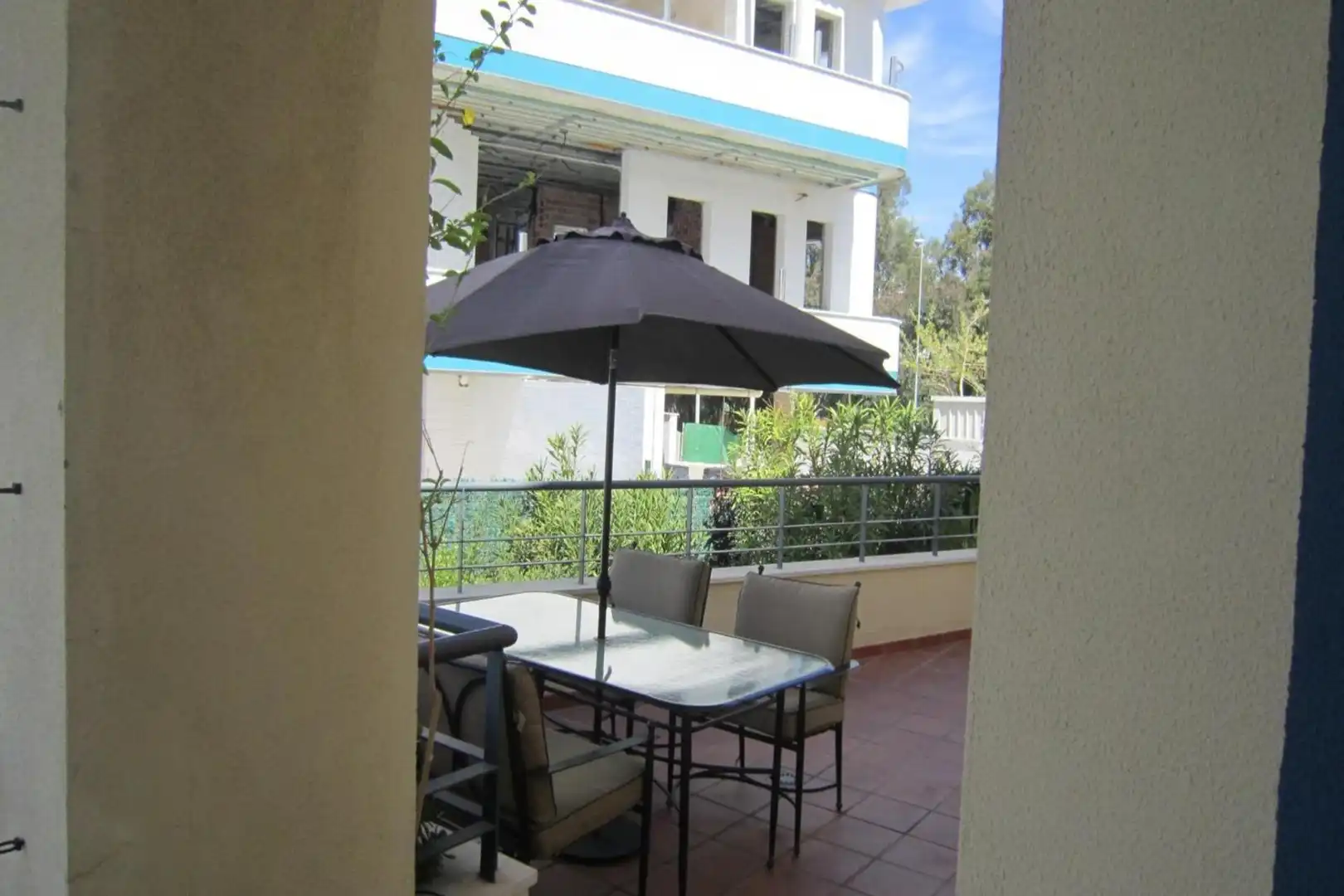 Terrasse von Wohnungen zum Verkauf in Benalmádena mit Klimaanlage, Heizung und Terrasse