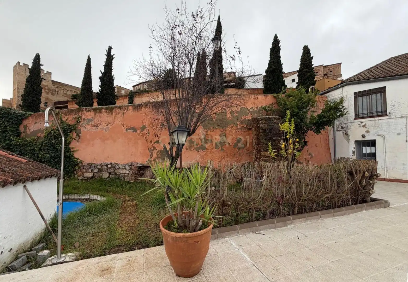 Garten von Wohnung zum Verkauf in Cáceres mit Privatgarten, Schwimmbad und Waschmaschine