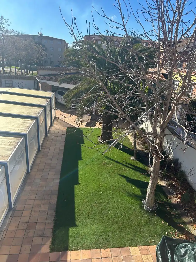 Terraza de Casa o chalet en venta en Azuqueca de Henares con Aire acondicionado, Calefacción y Jardín privado