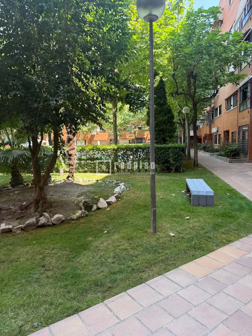 Garden of Flat for sale in Getafe  with Air Conditioner, Heating and Private garden
