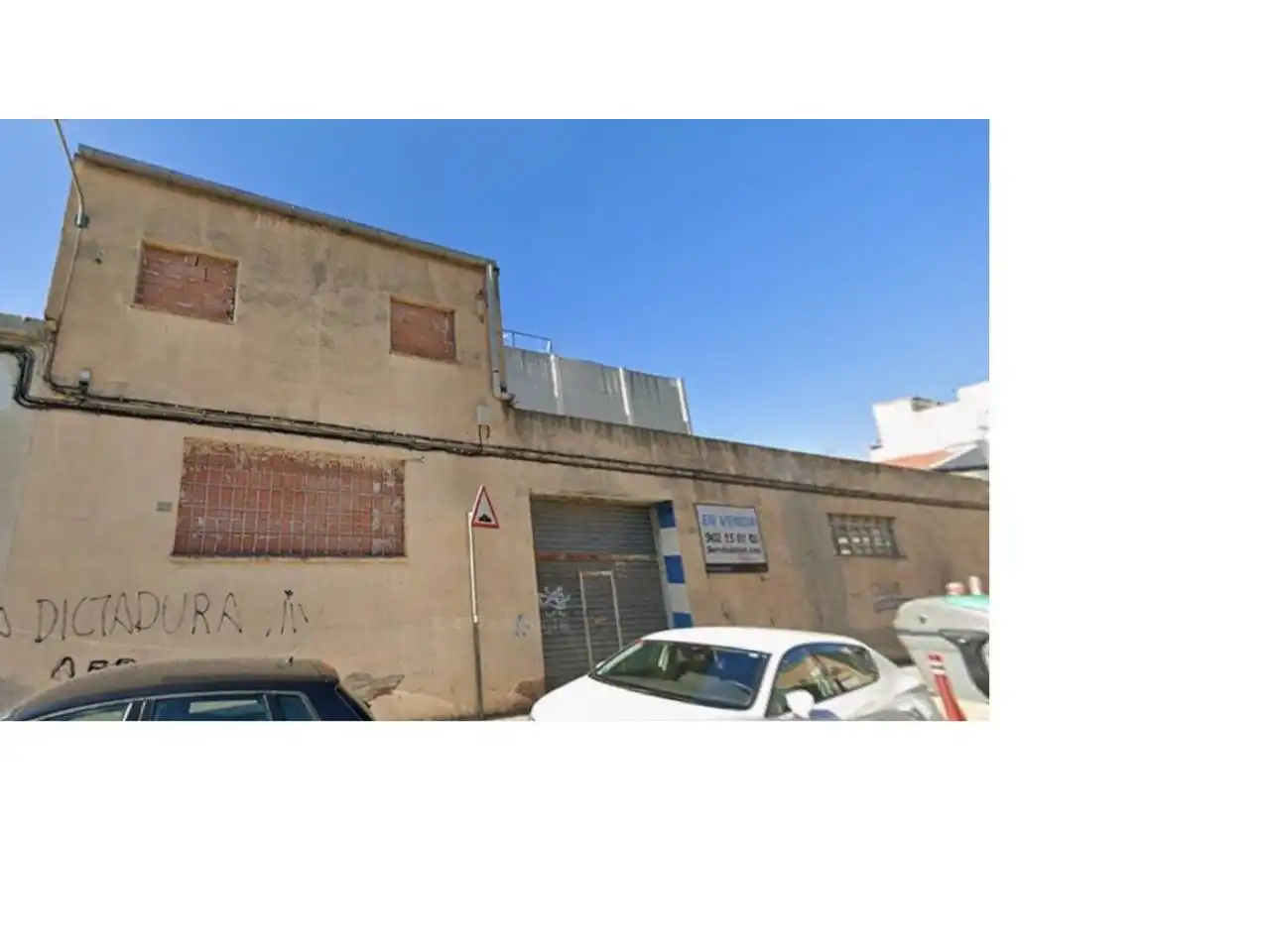 Vista exterior de Nave industrial en venta en Granollers