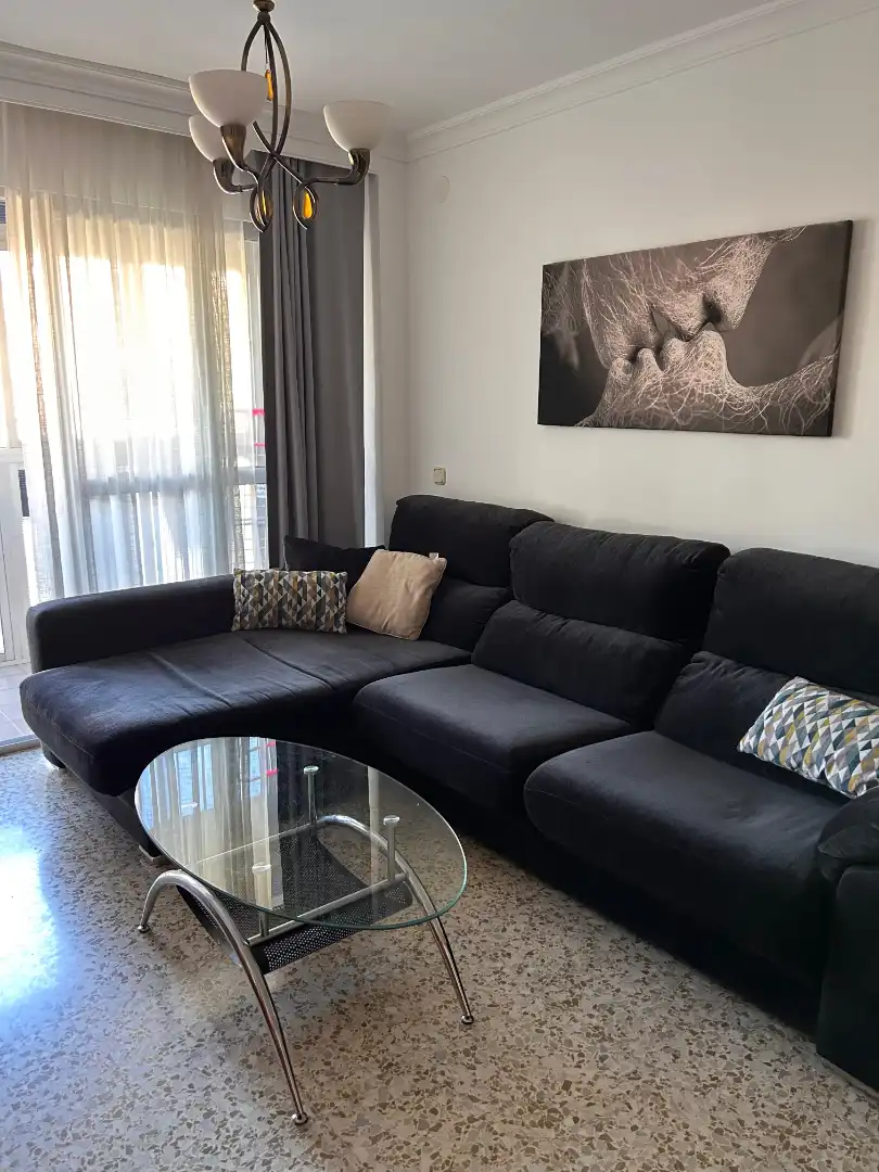 Sala de estar de Piso en venta en Málaga con Aire acondicionado, Calefacción y Amueblado