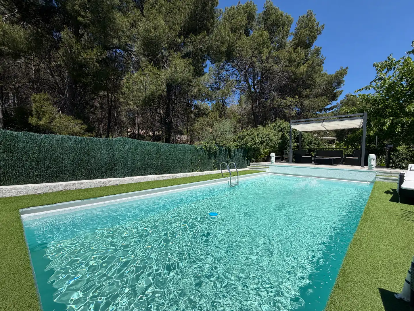 Piscina de Casa o xalet en venda en Náquera amb Aire condicionat, Jardí privat i Terrassa