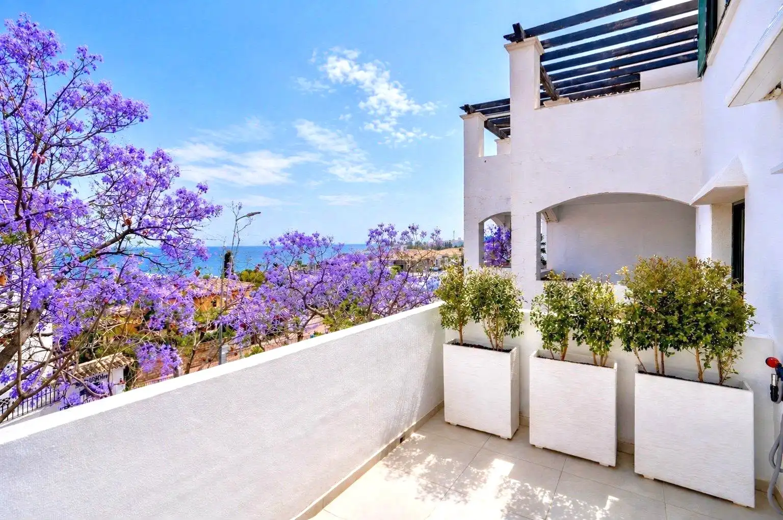 Terraza de Apartamento en venta en Benalmádena pueblo